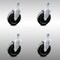Service Caster 5 Inch SS Hard Rubber Wheel Swivel 1/2 Inch Threaded Stem Caster Set SCC SCC-SSTS20S514-HRS-121315-4 - alternate 1